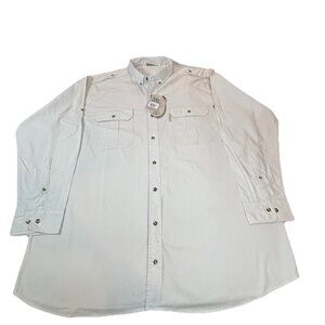 Tag Safari Trail Shirt Men’s 3xl Tan Beige Ms-039 L/s